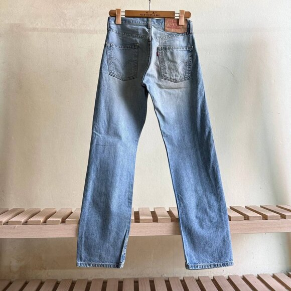 Light Wash Straight-Leg Denim Jeans – Size S - Picture 3 of 5